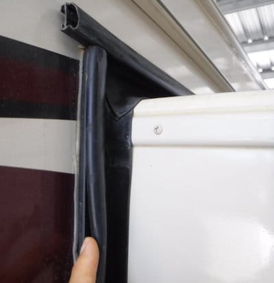 A routine check of slide out seals made by an RV mobile RV Service technican will perform.
